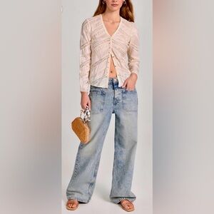 We The Free Womens Palmer Cuffed Jeans Size 28